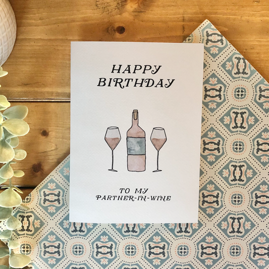 Partner-in-Wine Birthday Card-kenzie
